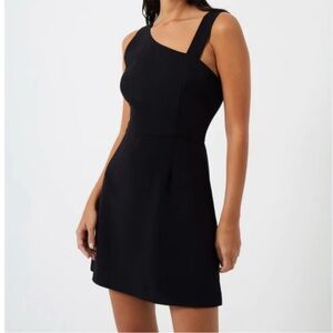French Connection - NWT Whisper Asymmetrical Neck Skater Dress